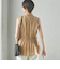 〈手洗い可能〉IMPERIAL LINEN Wポケット ノースリーブ シャツ
