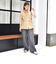 〈手洗い可能〉IMPERIAL LINEN Wポケット ノースリーブ シャツ