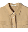 〈手洗い可能〉IMPERIAL LINEN Wポケット ノースリーブ シャツ
