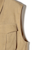 〈手洗い可能〉IMPERIAL LINEN Wポケット ノースリーブ シャツ