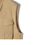 〈手洗い可能〉IMPERIAL LINEN Wポケット ノースリーブ シャツ