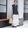 〈手洗い可能〉IMPERIAL LINEN Wポケット ノースリーブ シャツ