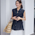〈手洗い可能〉IMPERIAL LINEN Wポケット ノースリーブ シャツ
