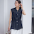 〈手洗い可能〉IMPERIAL LINEN Wポケット ノースリーブ シャツ