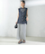 〈手洗い可能〉IMPERIAL LINEN Wポケット ノースリーブ シャツ