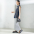 〈手洗い可能〉IMPERIAL LINEN Wポケット ノースリーブ シャツ