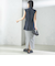 〈手洗い可能〉IMPERIAL LINEN Wポケット ノースリーブ シャツ