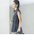 〈手洗い可能〉IMPERIAL LINEN Wポケット ノースリーブ シャツ