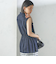 〈手洗い可能〉IMPERIAL LINEN Wポケット ノースリーブ シャツ