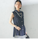 〈手洗い可能〉IMPERIAL LINEN Wポケット ノースリーブ シャツ