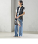 〈手洗い可能〉IMPERIAL LINEN Wポケット ノースリーブ シャツ