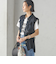 〈手洗い可能〉IMPERIAL LINEN Wポケット ノースリーブ シャツ