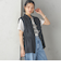 〈手洗い可能〉IMPERIAL LINEN Wポケット ノースリーブ シャツ