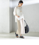 【一部WEB限定】〈手洗い可能〉IMPERIAL LINEN スキッパー ブラウス