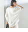 【一部WEB限定】〈手洗い可能〉IMPERIAL LINEN スキッパー ブラウス