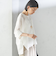 【一部WEB限定】〈手洗い可能〉IMPERIAL LINEN スキッパー ブラウス