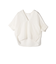 【一部WEB限定】〈手洗い可能〉IMPERIAL LINEN スキッパー ブラウス