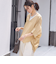 【一部WEB限定】〈手洗い可能〉IMPERIAL LINEN スキッパー ブラウス