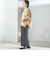 【一部WEB限定】〈手洗い可能〉IMPERIAL LINEN スキッパー ブラウス