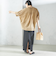【一部WEB限定】〈手洗い可能〉IMPERIAL LINEN スキッパー ブラウス