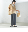 【一部WEB限定】〈手洗い可能〉IMPERIAL LINEN スキッパー ブラウス