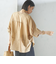 【一部WEB限定】〈手洗い可能〉IMPERIAL LINEN スキッパー ブラウス