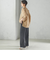 【一部WEB限定】〈手洗い可能〉IMPERIAL LINEN スキッパー ブラウス