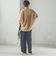 【一部WEB限定】〈手洗い可能〉IMPERIAL LINEN スキッパー ブラウス