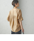 【一部WEB限定】〈手洗い可能〉IMPERIAL LINEN スキッパー ブラウス
