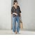 【一部WEB限定】〈手洗い可能〉IMPERIAL LINEN スキッパー ブラウス
