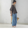 【一部WEB限定】〈手洗い可能〉IMPERIAL LINEN スキッパー ブラウス