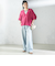 【一部WEB限定】〈手洗い可能〉IMPERIAL LINEN スキッパー ブラウス