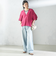 【一部WEB限定】〈手洗い可能〉IMPERIAL LINEN スキッパー ブラウス