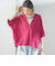 【一部WEB限定】〈手洗い可能〉IMPERIAL LINEN スキッパー ブラウス