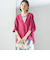 【一部WEB限定】〈手洗い可能〉IMPERIAL LINEN スキッパー ブラウス