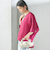【一部WEB限定】〈手洗い可能〉IMPERIAL LINEN スキッパー ブラウス