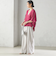 【一部WEB限定】〈手洗い可能〉IMPERIAL LINEN スキッパー ブラウス
