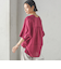 【一部WEB限定】〈手洗い可能〉IMPERIAL LINEN スキッパー ブラウス