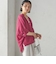 【一部WEB限定】〈手洗い可能〉IMPERIAL LINEN スキッパー ブラウス