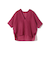 【一部WEB限定】〈手洗い可能〉IMPERIAL LINEN スキッパー ブラウス