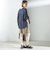 【一部WEB限定】〈手洗い可能〉IMPERIAL LINEN スキッパー ブラウス