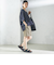 【一部WEB限定】〈手洗い可能〉IMPERIAL LINEN スキッパー ブラウス