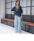【一部WEB限定】〈手洗い可能〉IMPERIAL LINEN スキッパー ブラウス