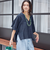 【一部WEB限定】〈手洗い可能〉IMPERIAL LINEN スキッパー ブラウス