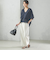 【一部WEB限定】〈手洗い可能〉IMPERIAL LINEN スキッパー ブラウス