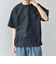 SHIPS any:〈洗濯機可能〉ラウンド フェイク レイヤード Tシャツ(セットアップ対応) 25SS◇