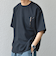 SHIPS any:〈洗濯機可能〉ラウンド フェイク レイヤード Tシャツ(セットアップ対応) 25SS◇