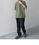 SHIPS any:〈洗濯機可能〉ラウンド フェイク レイヤード Tシャツ(セットアップ対応) 25SS◇