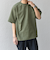 SHIPS any:〈洗濯機可能〉ラウンド フェイク レイヤード Tシャツ(セットアップ対応) 25SS◇