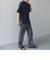 SHIPS any:〈洗濯機可能〉ラウンド フェイク レイヤード Tシャツ(セットアップ対応) 25SS◇